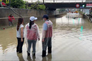 竹市豪雨釀5地下道淹水 2處完成排水將恢復通行
