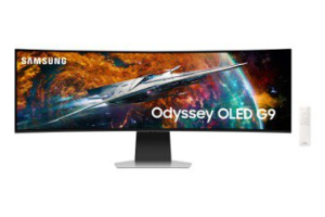 遊戲新戰力 三星推奧德賽Odyssey OLED G9曲面電競螢幕