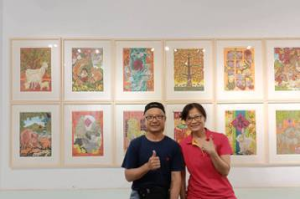 台南版畫家夫婦用色彩說故事  山林、澎湖可以這樣美