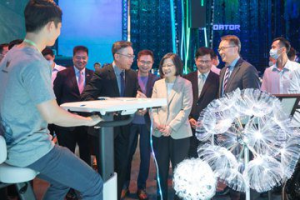 出席台北國際電腦展 蔡總統：打造更具韌性的經濟和產業