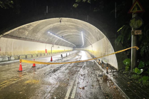 康樂隧道遇雨土石易崩 議員籲正視山坡地「灰犀牛效應」促修法