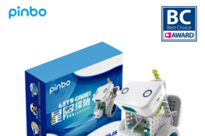 華碩 STEAM 教育程式機器人 PINBO 在台上市
