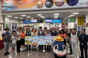 台南仙台直航包機來訪 日本3城市訪問團寫友誼新頁