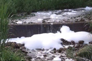 鳳山溪才汙染 牛欄河又變泡泡河