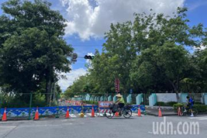 綠園道改善計畫 嘉市興嘉國小前封路施工 搶暑假完工