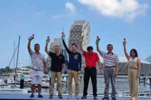 海洋派對國際帆船賽今登場 下午陳其邁領軍與議會競速