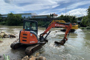 竹縣鳳山溪汙泥清除 環保局將於颱風後再進場
