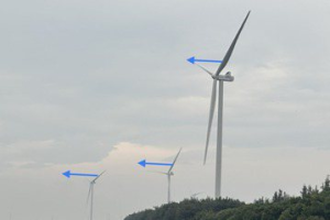 達德能源雲林崙背新設6座風機 挺過颱風侵襲