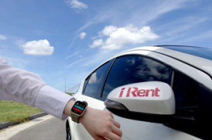 iRent 結合 Apple Watch 一按輕鬆上車
