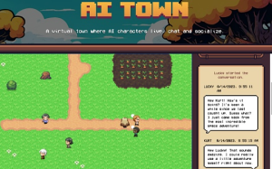 速覽a16z發布的开源項目AI Town：引入虛擬城鎮 AI角色可社交和生活