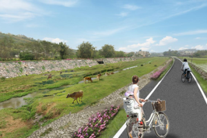 帶動客莊發展 竹市香山這處自行車道獲客委會補助改造