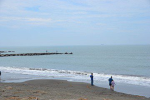 台南黃金海岸沙灘不敵颱風退縮 環團促守護海岸安全