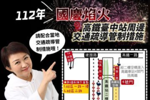 台中國慶煙火強碰收假日…高鐵恐再塞爆！高鐵說話了