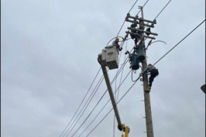 小犬颱風襲桃園5千多戶停電 上午10點仍有約300戶停電