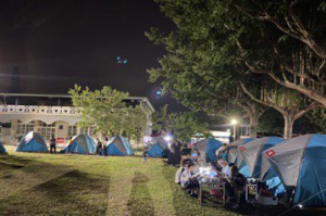 國慶來點特別的 彰化田中首度辦露營夜宿 明天一起升旗健行