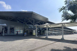 高鐵站與台鐵沙崙站之間做人行空橋 直通三井OUTLET廣場