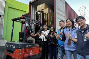 南投茶行銷大陸 首批近8千斤好茶裝櫃運往杭州、寧波