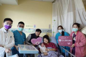 童綜合醫院跨年迎接元旦寶寶 0點00分接生 37歲的她也生下女嬰