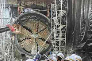 桃園捷運綠線隧道潛盾至G11 北段鋪軌道機電 年底合攏