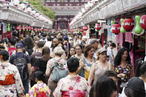 「1原因」大助攻！日本去年外國旅客人數大復甦 台灣遊客排第二多