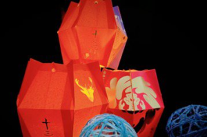 紅包變造型燈籠 新北十三行博物館2/24、25手作提燈