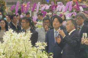 台南辦「蘭花界奧林匹克」 賴清德致詞全程英文歡迎世界旅客