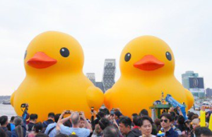 黃色小鴨功成身退！吸引900萬觀光人次 創140億產值破世界紀錄