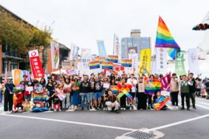 台南彩虹遊行上萬民眾響應 維護性別少數、族群少數基本權益