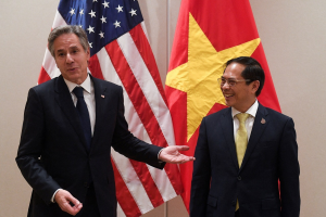 美國務卿會越南外長 討論到半導體產業擴大合作