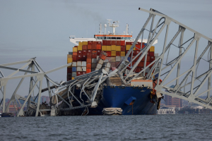 貨輪撞塌巴爾的摩大橋 滙豐：可能減緩運費下滑速度