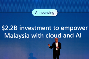 微軟AI投資子彈連環發 最新宣布22億美元投資馬來西亞
